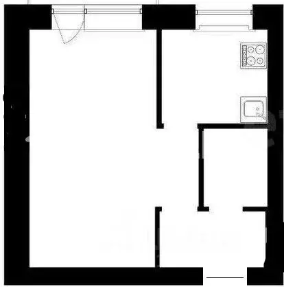 1-к кв. Липецкая область, Липецк ул. П.А. Папина, 21/2 (30.0 м) - Фото 2