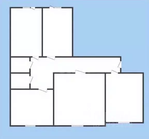 4-к кв. Татарстан, Казань ул. Ильича, 19/43 (72.8 м) - Фото 1