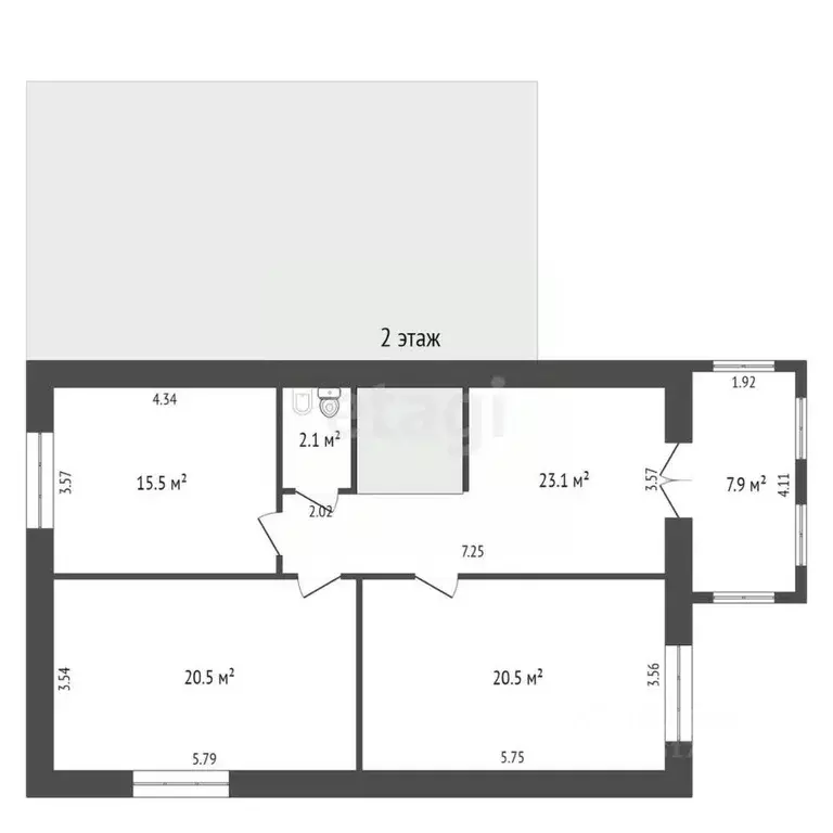 Дом в Ямало-Ненецкий АО, Новый Уренгой Заозерный мкр, проезд Тихий ... - Фото 2