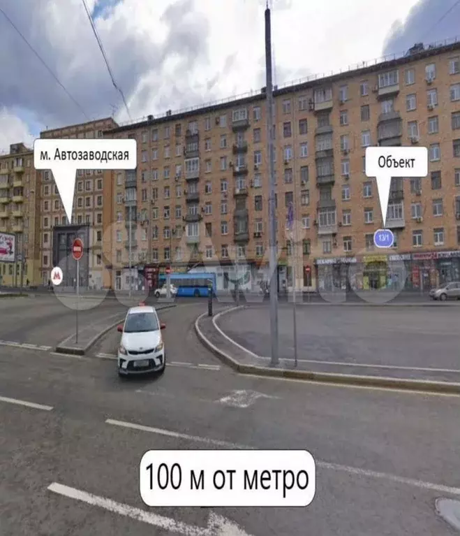 Помещение в 100 метрах от метро Автозаводская - Фото 0