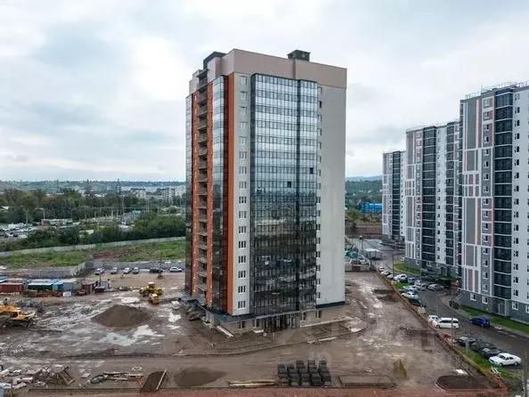 2-к кв. Красноярский край, Красноярск Лето жилой комплекс (55.39 м) - Фото 0