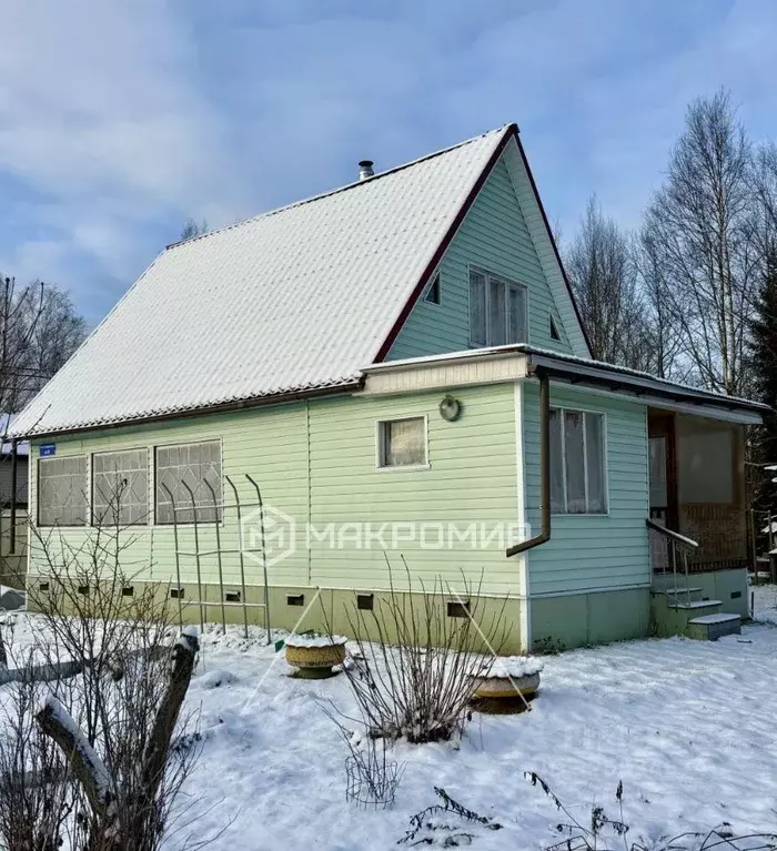 Дом в Ленинградская область, Кировское городское поселение, Грибное ... - Фото 1