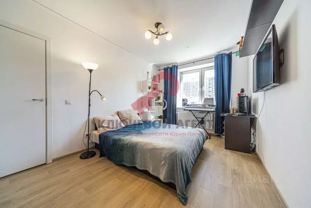 1-к кв. Ленинградская область, Всеволожский район, пос. Бугры бул. ... - Фото 1