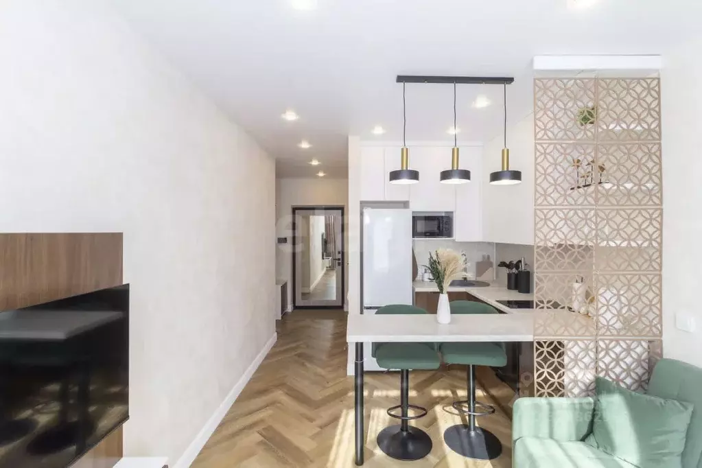 Студия Тюменская область, Тюмень ул. Андрея Приказнова, 7 (23.3 м) - Фото 1