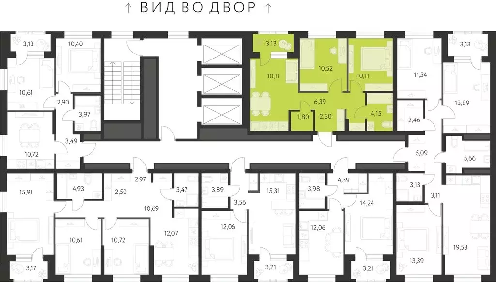 2-комнатная квартира: Екатеринбург, микрорайон Академический, 3-й ... - Фото 2