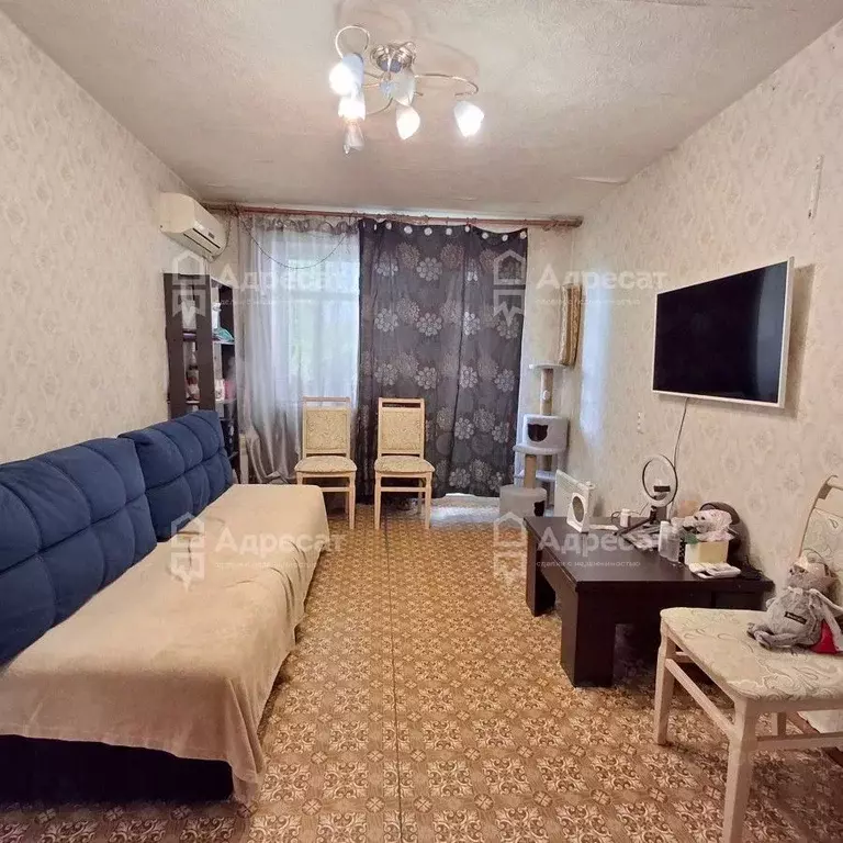 2-к кв. Волгоградская область, Волгоград пос. Ангарский, ул. ... - Фото 0