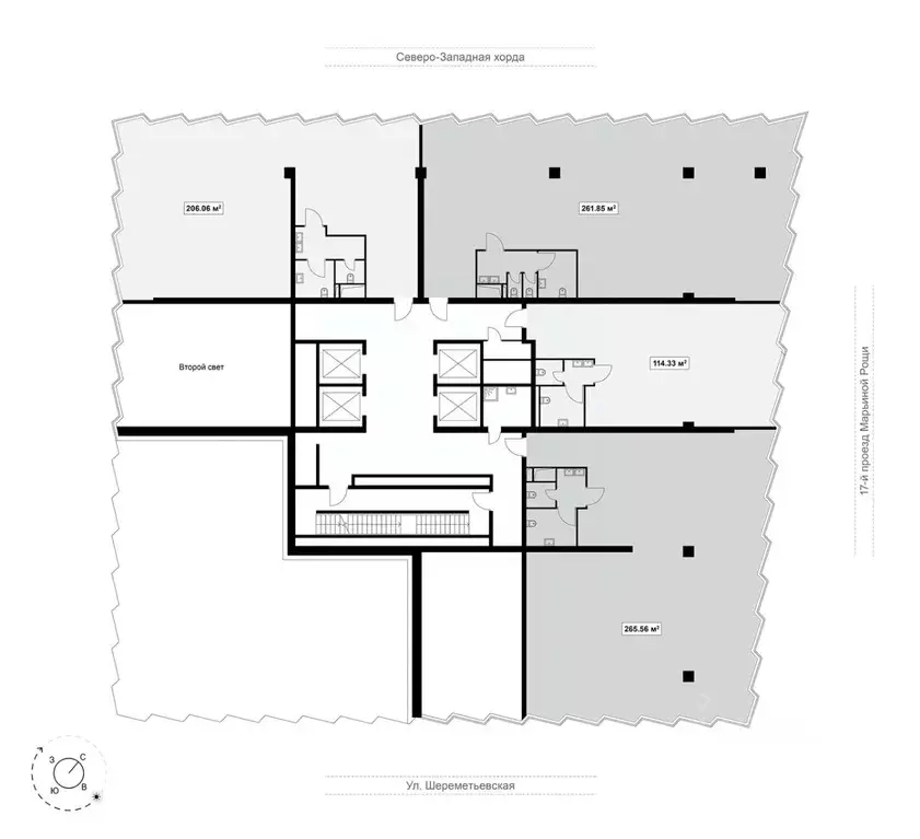 Офис в Москва проезд 17-й Марьиной рощи, 6 (206 м) - Фото 2