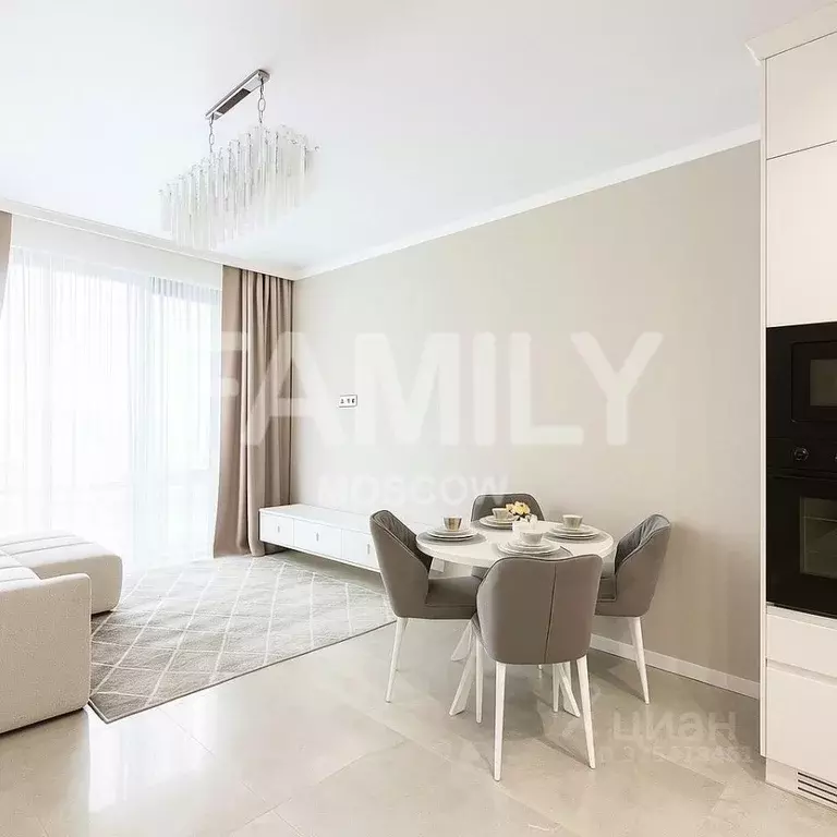 3-к кв. Москва Багратионовский проезд, 5Ак1 (75.0 м) - Фото 0