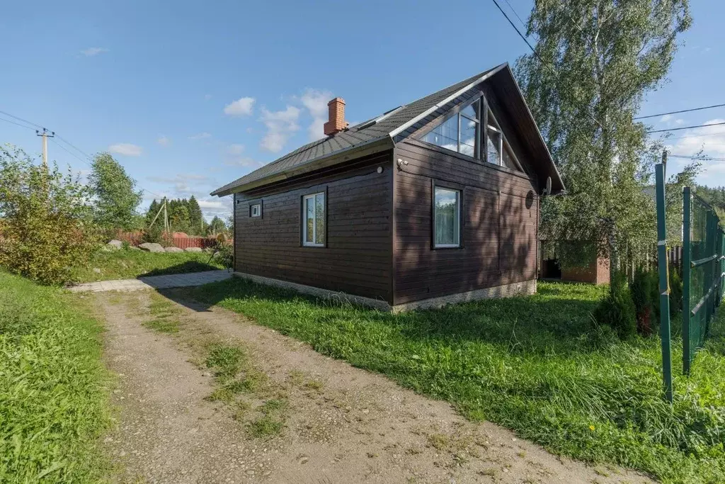 Дом в Ленинградская область, Приозерский район, Сосновское с/пос, д. ... - Фото 1