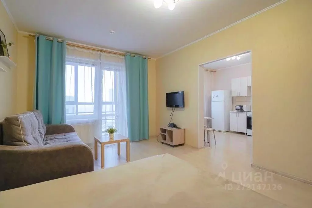 1-к кв. Татарстан, Казань ул. Сибгата Хакима, 44 (42.0 м) - Фото 1