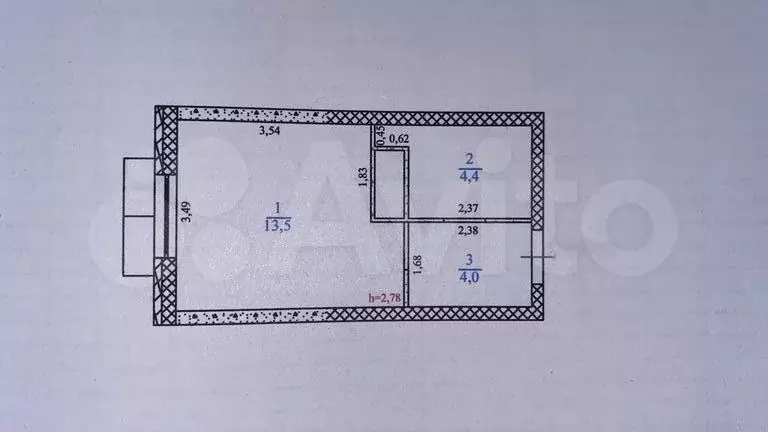 квартира-студия, 22 м, 17/21 эт. - Фото 0