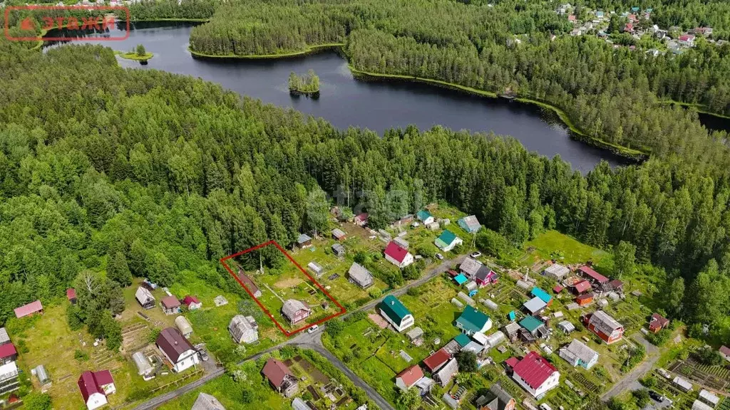 Дом в Карелия, Прионежский район, Деревянкское с/пос, Ветерок СНТ  (40 ... - Фото 0