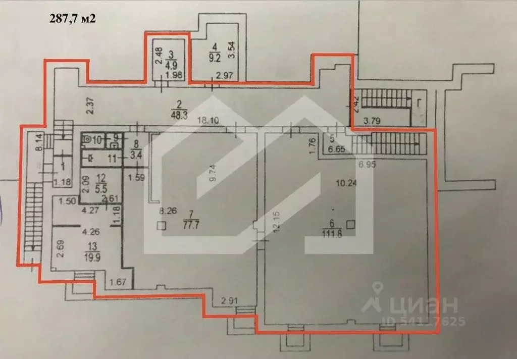 Торговая площадь в Москва Ярославское ш., 28 (287 м) - Фото 2