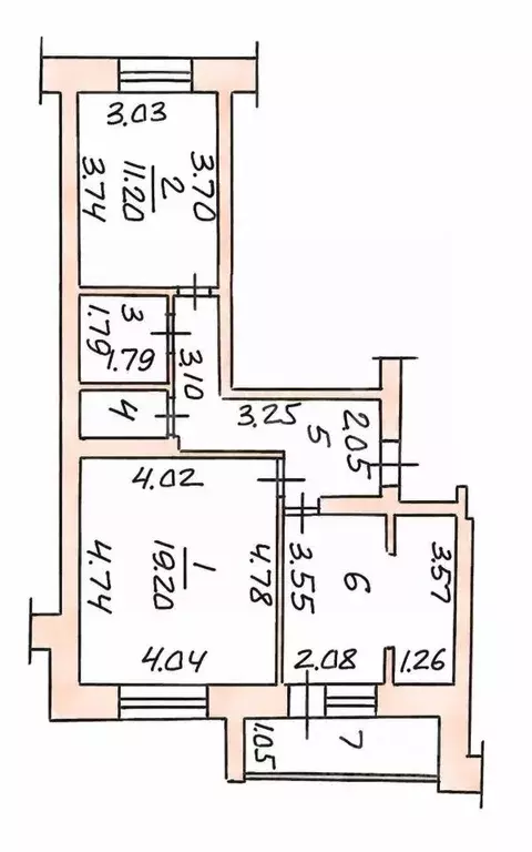 2-к кв. Чувашия, Чебоксары ул. Ленинского Комсомола, 34/8к1 (56.6 м) - Фото 2
