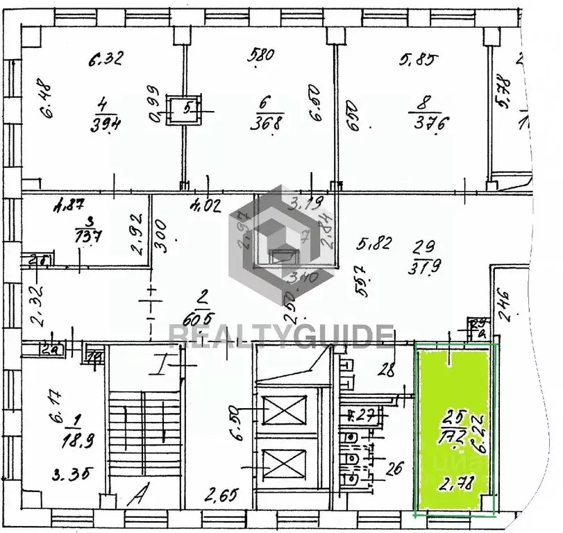 Офис в Москва ул. Щепкина, 28 (17 м) - Фото 1
