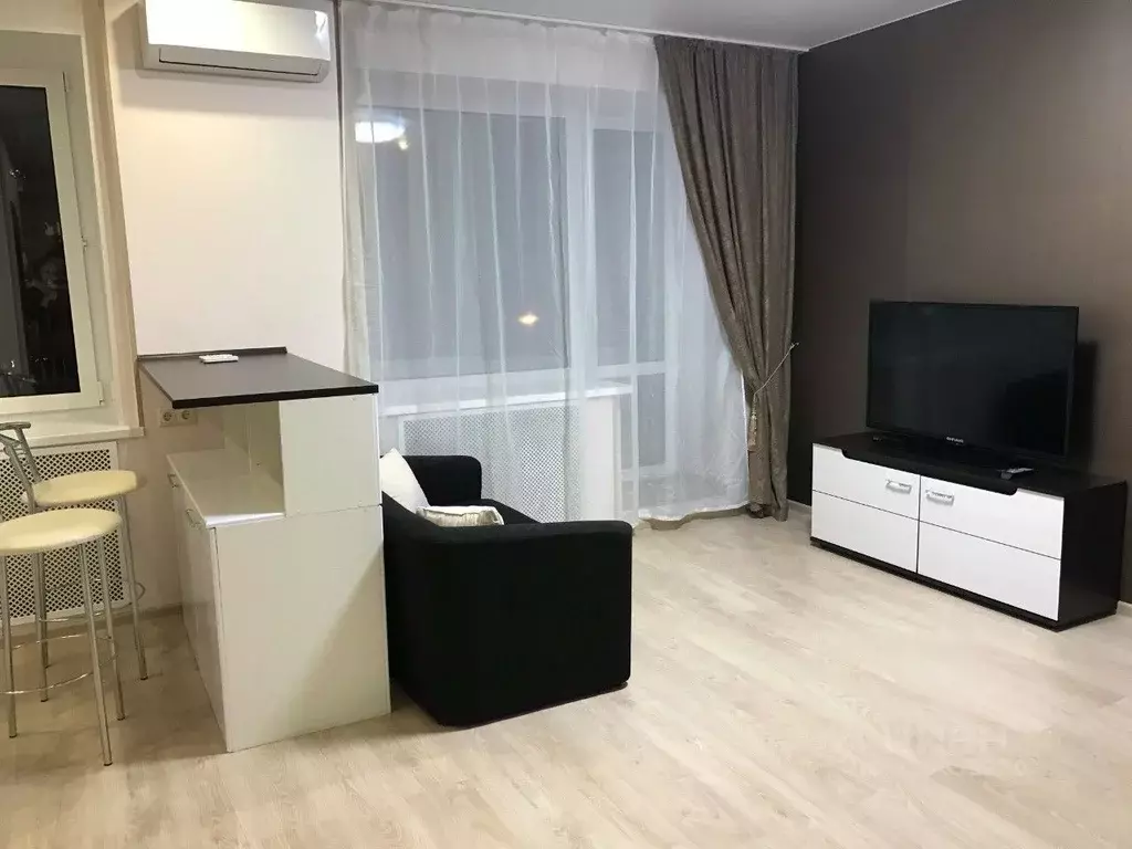 1-к кв. Москва 1-й Смоленский пер., 24 (36.0 м) - Фото 2