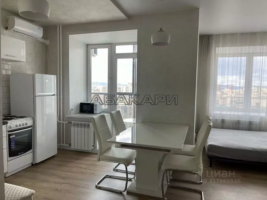 1-к кв. Красноярский край, Красноярск Линейная ул., 122 (38.0 м) - Фото 1