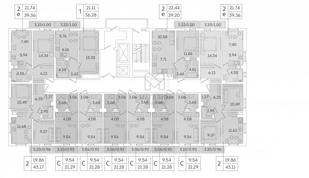 Студия Ленинградская область, Мурино Всеволожский район, ул. Графская, ... - Фото 2