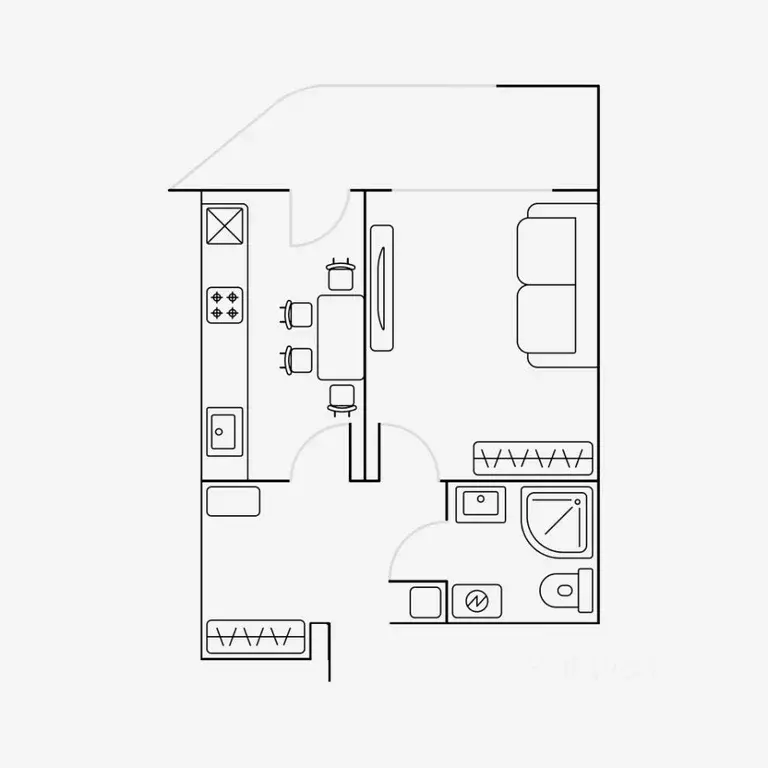 1-к кв. Москва ш. Энтузиастов, 3к1 (39.0 м) - Фото 1