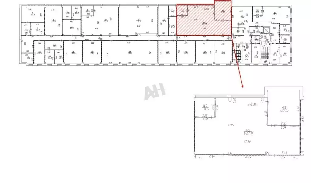 Офис (201 м) - Фото 2