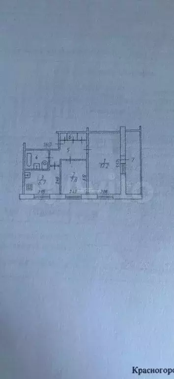 2-к. квартира, 42,5 м, 9/9 эт. - Фото 0