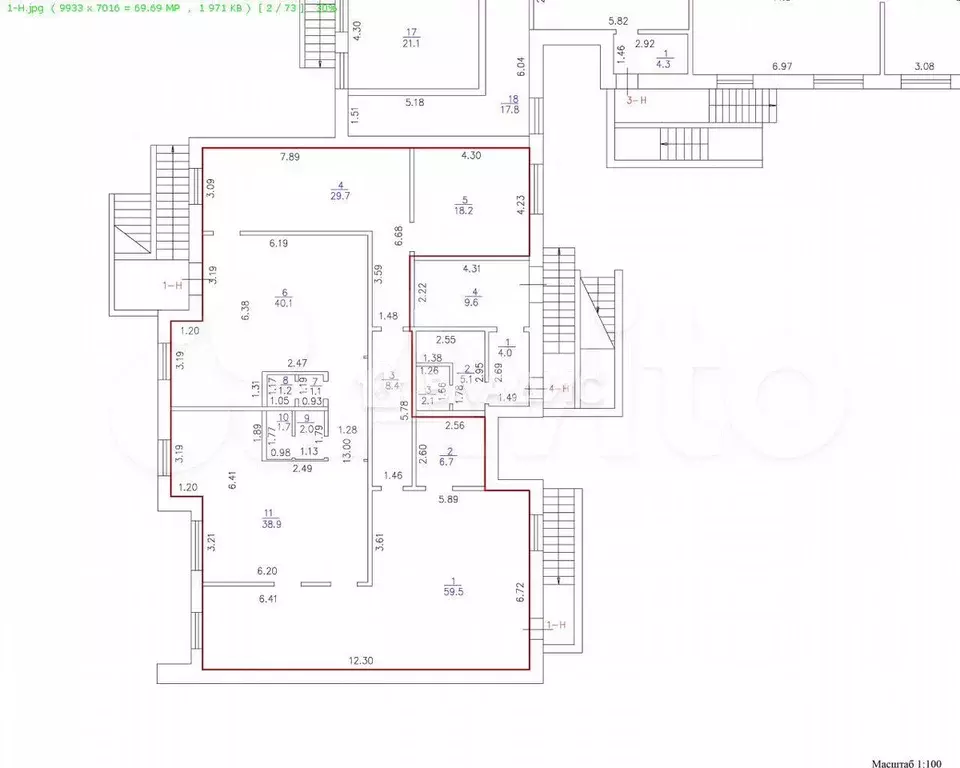 Продам помещение свободного назначения, 207.5 м - Фото 1