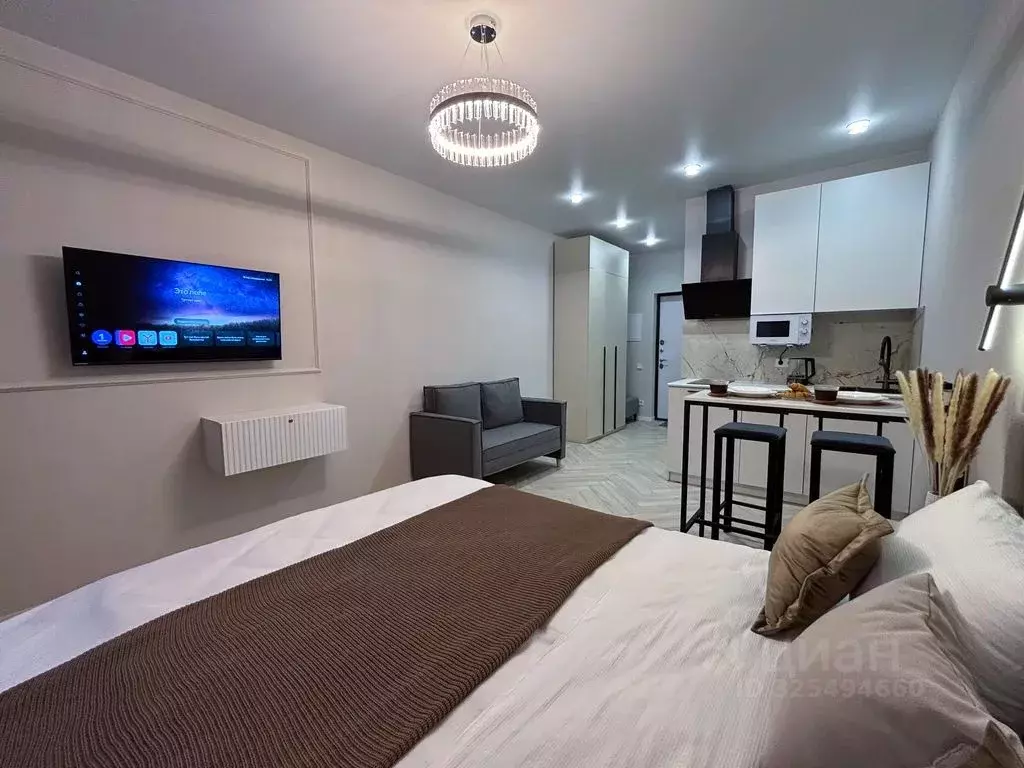 Студия Москва Новоостаповская ул., 20 (25.0 м) - Фото 2