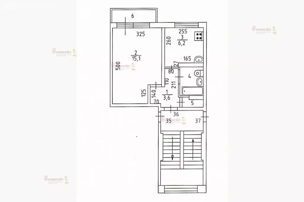 1-комнатная квартира: Екатеринбург, улица Академика Бардина, 36 (29 м) - Фото 0