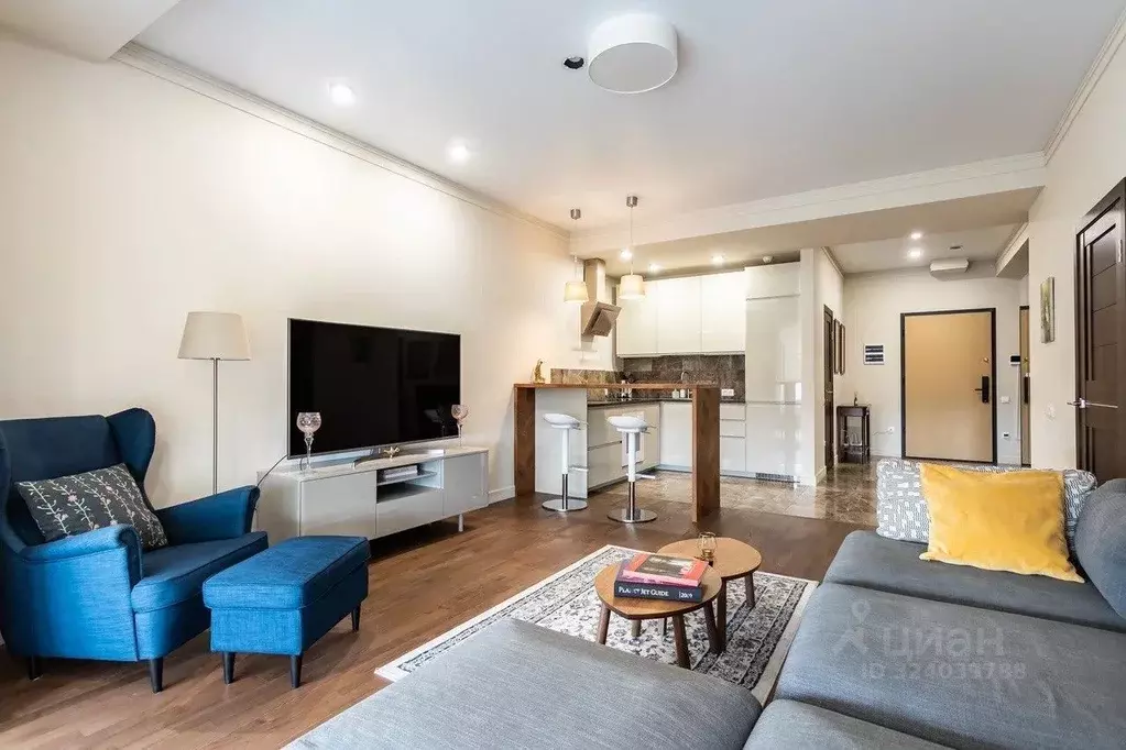 2-к кв. Москва Мосфильмовская ул., 74Б (70.0 м) - Фото 2