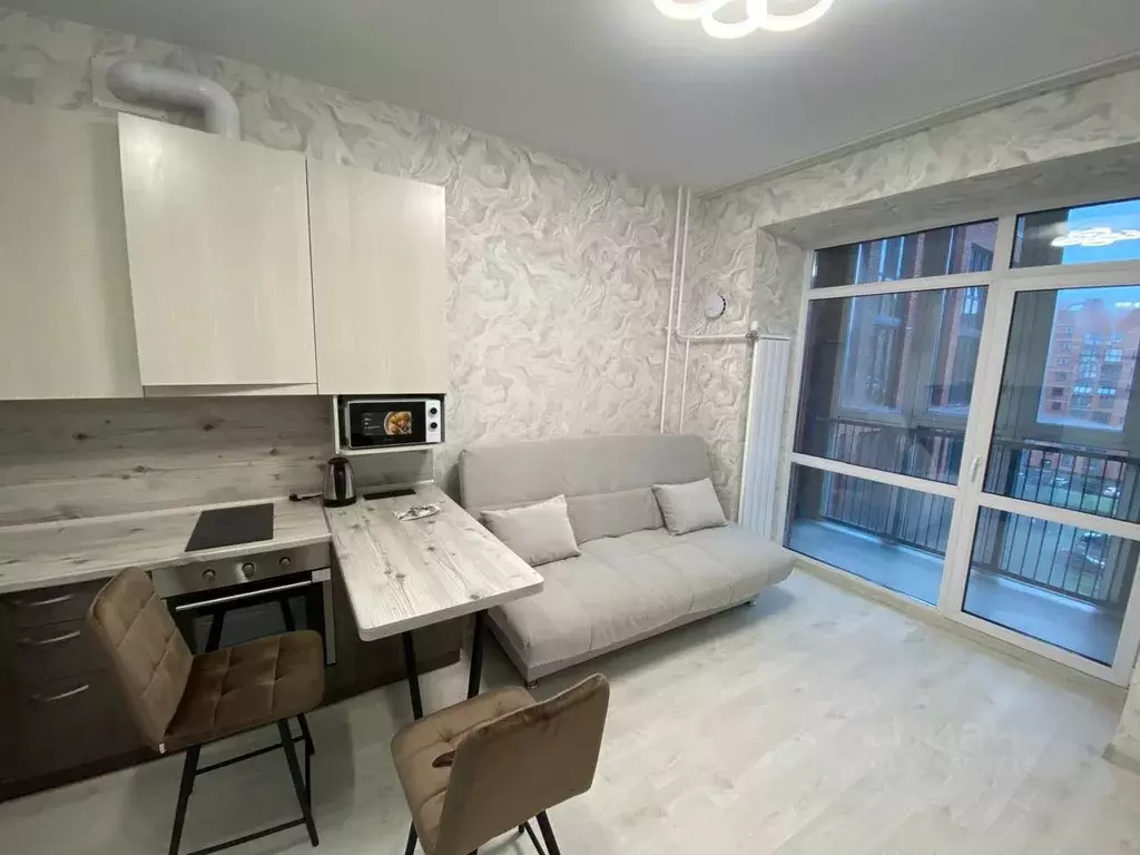 Студия Томская область, Томский район, д. Кисловка, Левобережный мкр ... - Фото 1