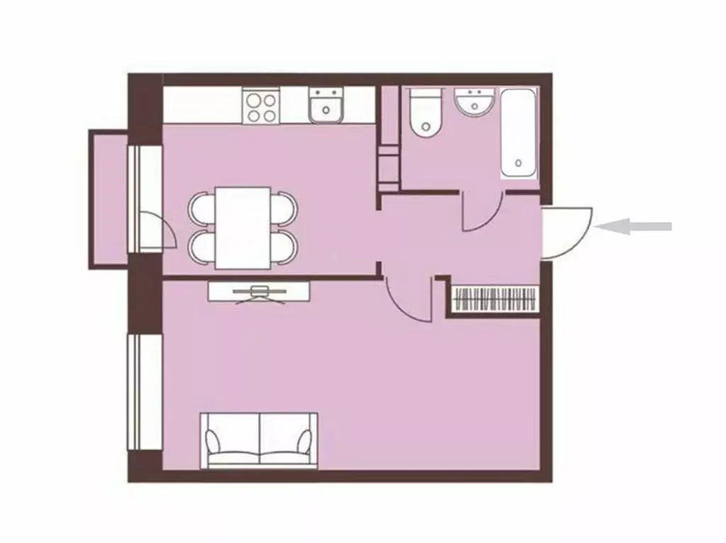 1-комнатная квартира: Балашиха, микрорайон Саввино, улица Народного ... - Фото 1