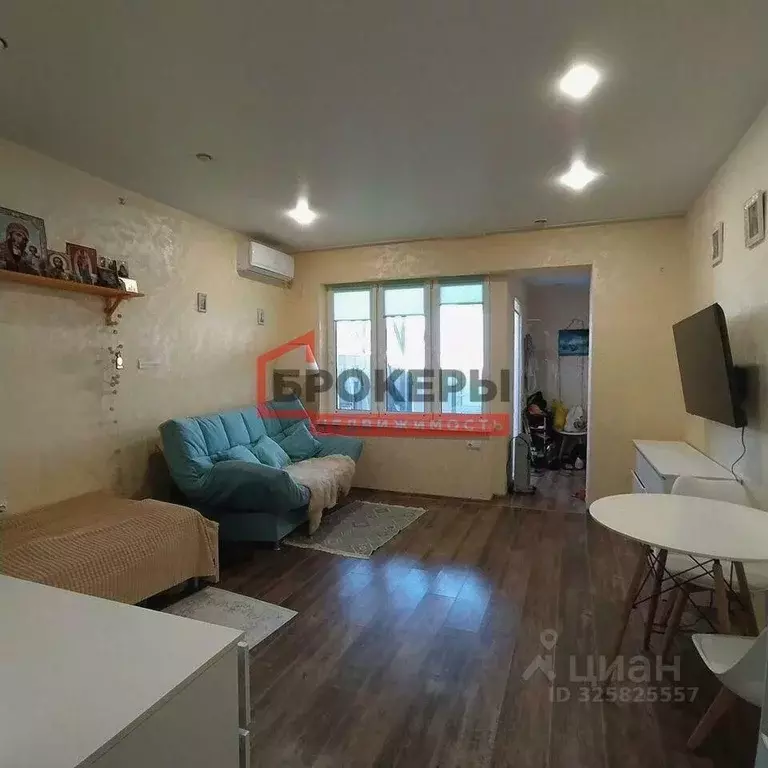 Студия Севастополь ИЖЗ Ахтиар ТСН, ул. Марии Поливановой, 5А (30.0 м) - Фото 1