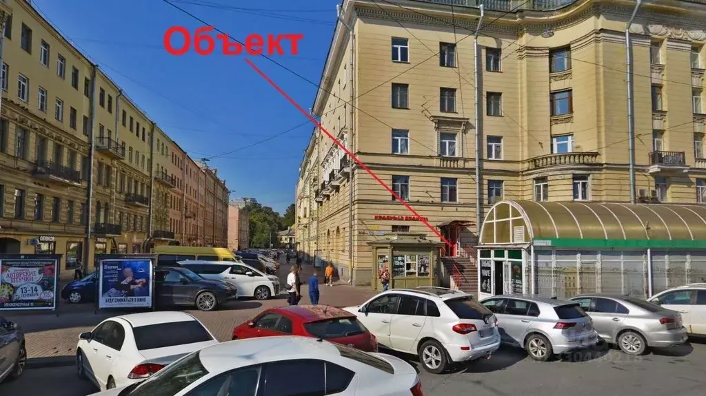 Помещение свободного назначения в Санкт-Петербург пл. Ленина, 8/8 (153 ... - Фото 2