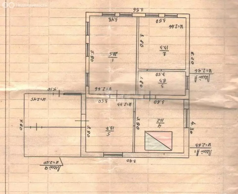 Дом в село Канаши, Пролетарская улица (65 м) - Фото 1