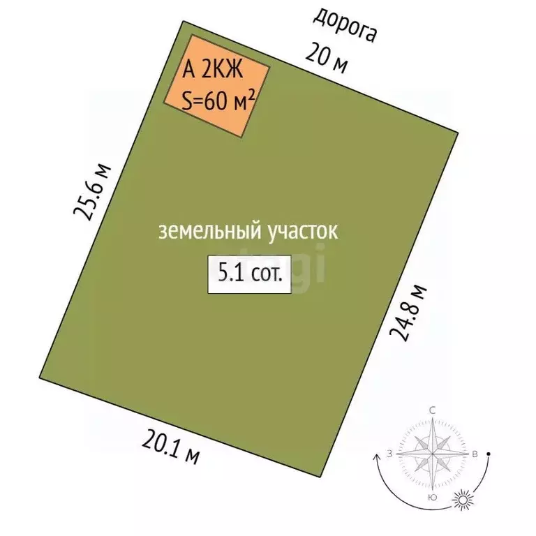 Дом в Тюменская область, Тюмень  (60 м) - Фото 2