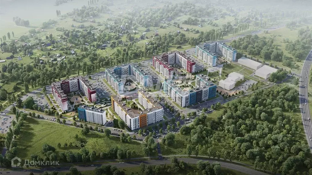 Продаётся 1-к квартира, 42.91 м - Фото 1