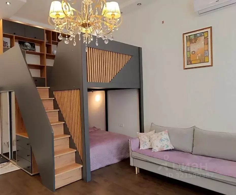 1-к кв. Крым, Ялта ул. Кедровая, 23А (42.0 м) - Фото 0