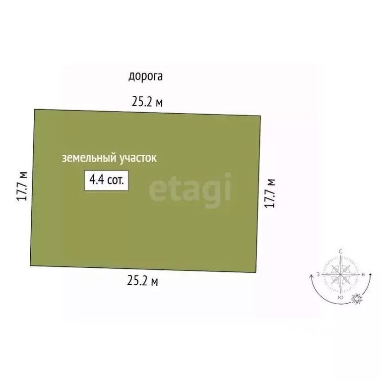 Участок в Тюменская область, Нижнетавдинский район, Тюневское с/пос, 7 ... - Фото 2