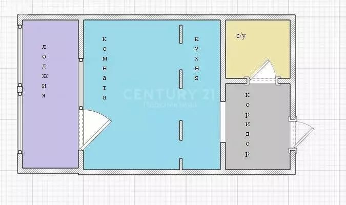 Квартира-студия: Москва, район Троицк, ЖК Деснаречье, 3к1 (20.7 м) - Фото 1