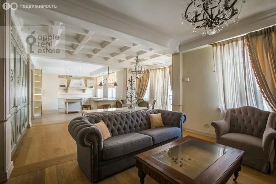 3-комнатная квартира: Москва, Малый Козихинский переулок, 14 (120 м) - Фото 1