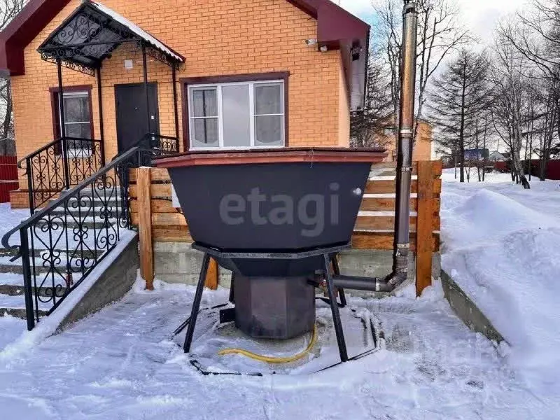 Дом в Сахалинская область, Анивский городской округ, с. Песчанское ул. ... - Фото 1
