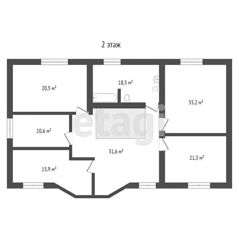 Дом в Красноярск, улица Толстого (485 м) - Фото 0