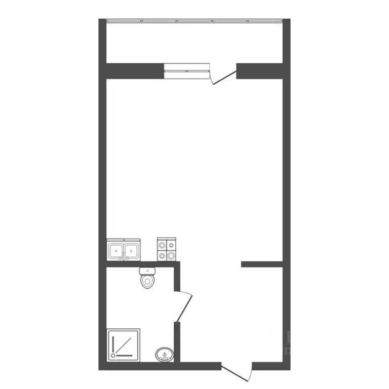 Студия Тюменская область, Тюменский муниципальный округ, д. Дударева ... - Фото 2