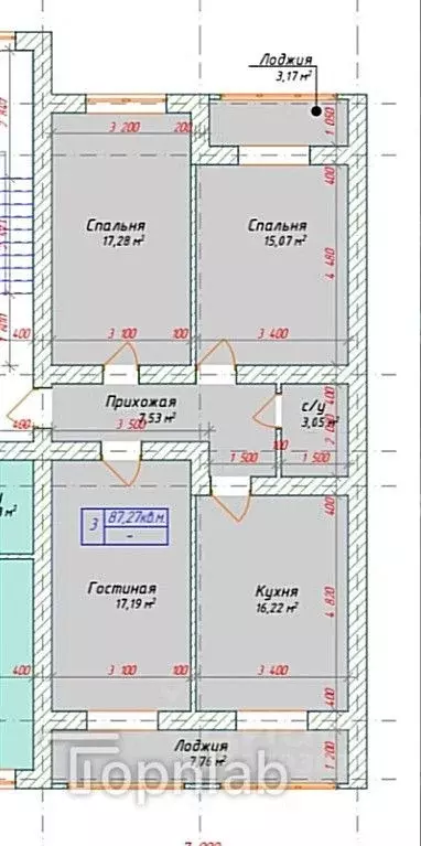 3-к кв. Кабардино-Балкария, Нальчик ул. Солнечная, 8к1 (90.0 м) - Фото 1