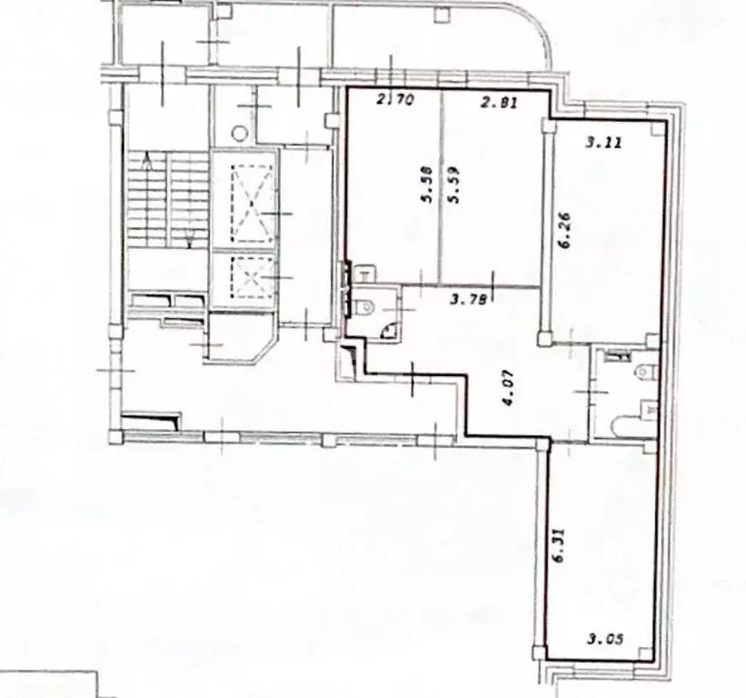 3-комнатная квартира: Новосибирск, улица Дуси Ковальчук, 238 (91 м) - Фото 1