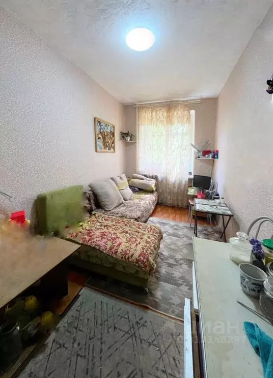 Комната Кемеровская область, Новокузнецк просп. Строителей, 45 (18.0 ... - Фото 1