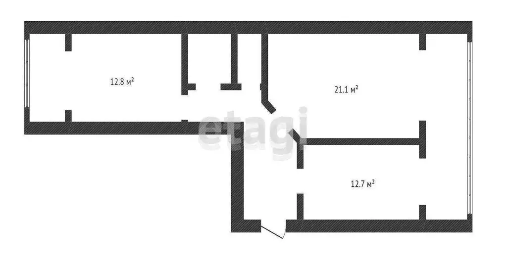 2-комнатная квартира: село Терскол, Баксанская улица, 32 (81 м) - Фото 0