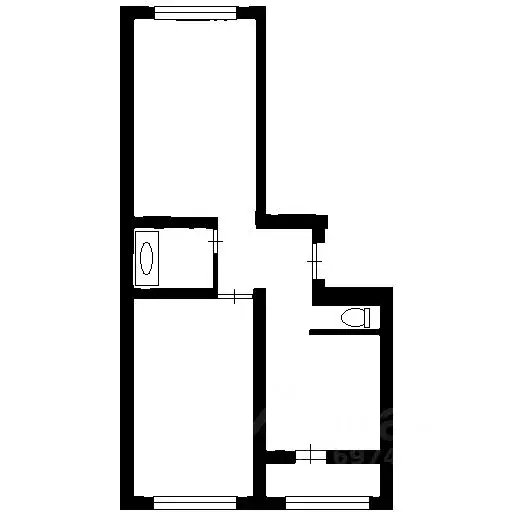 2-к кв. Москва ул. Летчика Бабушкина, 29К2 (60.0 м) - Фото 2