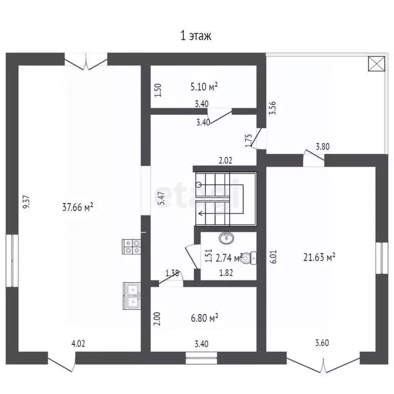 Дом в Севастополь пер. Песенный (141 м) - Фото 2