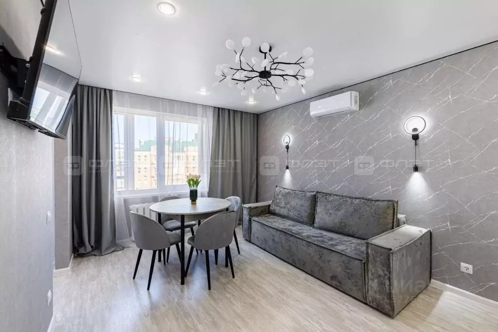 1-к кв. Татарстан, Казань ул. Марселя Салимжанова, 14 (31.0 м) - Фото 2